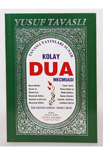Tavaslı Yayınları Kolay Dua Kitabı
