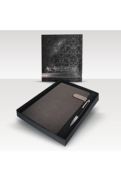 promosyon denizi Kutulu Ajanda Ve Kalem Seti