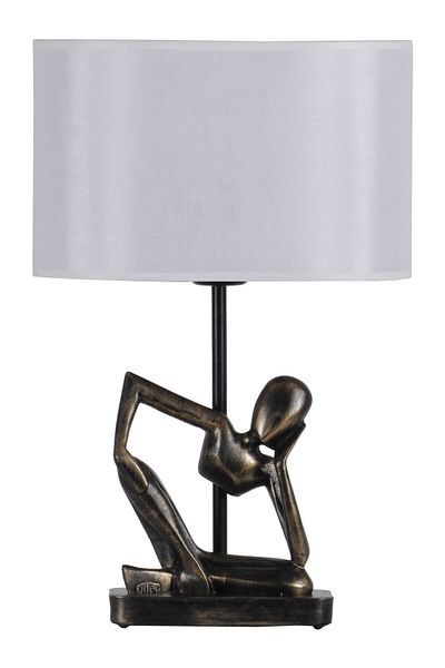 Qdec Gold White Modern Design Human Lampshade