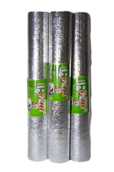 Delux Κάλυμμα ραφιού πολλαπλών χρήσεων μεταλλικό μεσαίου μεγέθους 3 τεμαχίων