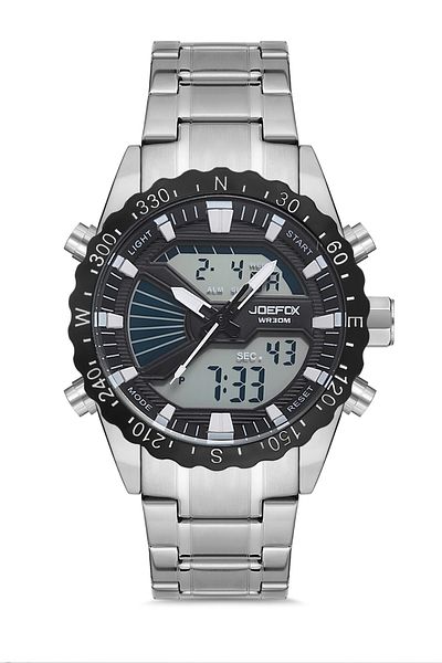 Joefox Men's Gray Wristwatch