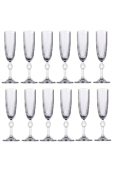 Paşabahçe White 12-Piece Amore Flute Coffee Cup-440313
