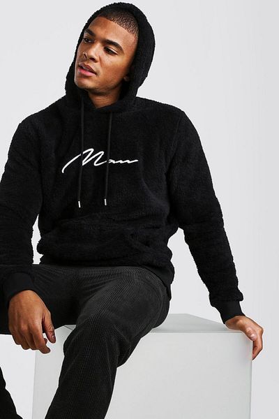 NEWLAKER Lakerman Men's Hooded Plush Sweat