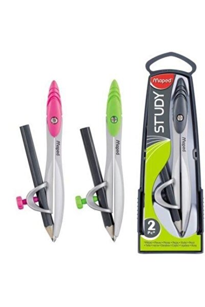 Maped 119410 Kalemli Pergel Seti Metal Yüzüklü