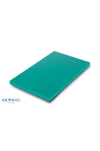 TÜRKAY POLİETİLEN Green Cutting Board Polyethylene Green 25*40*2 cm Cutting Board