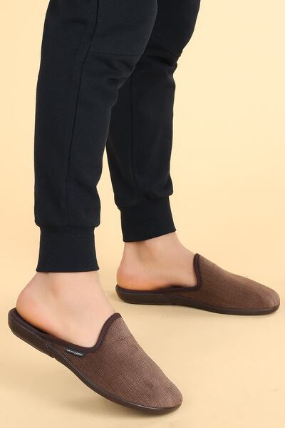 Ceyo Ανδρικές παντόφλες εσωτερικού χώρου καφέ Pierro 9 Winter Casual