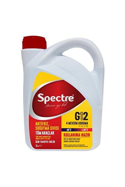 SPECTRE Renault Fluence Uyumlu Kırmızı Antifriz 3 Litre