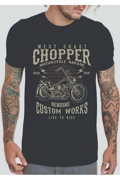 Kuzgunshop Chopper- Unisex T-shirt