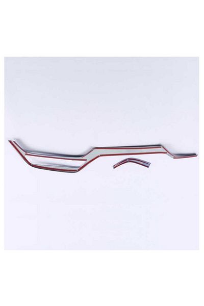 OLED GARAJ Console Skin Compatible For Toyota C-HR 2 Pieces Blue|| Chr - C-Hr - Ch-R