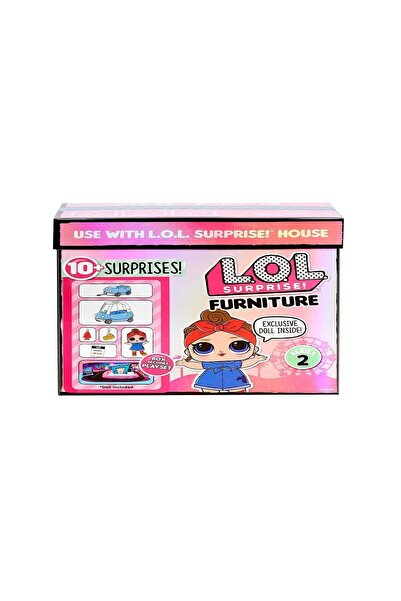 GIOCHI PREZIOSI L.o.l Bebek Ve Mobilya Oyun Seti Seri 2 - Road Trip-can Do Baby