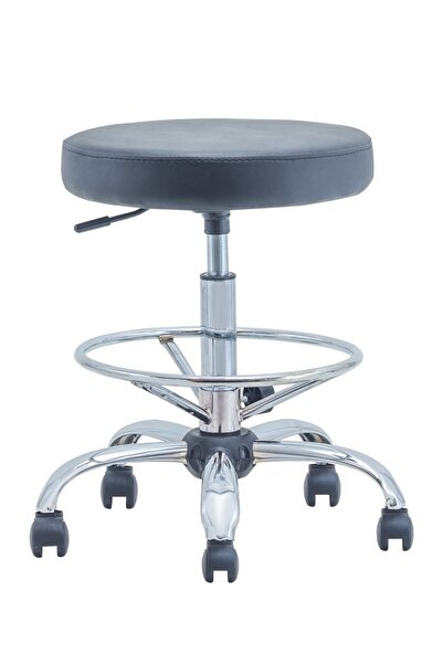 Bintaş Mobilya Tekerlekli Yüksek Bar Boy Tabure