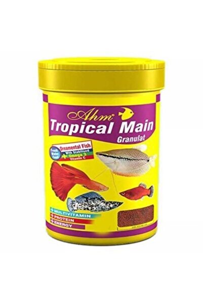Ahm Marka: Tropical Main Food 250 Ml Balık Yemi Kategori: Akvaryum Balık Yemi