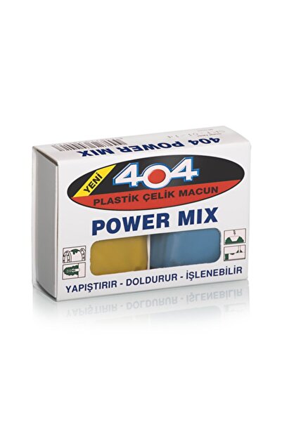 Genel Markalar Çelik Macun 404 PowerMix 40Gr