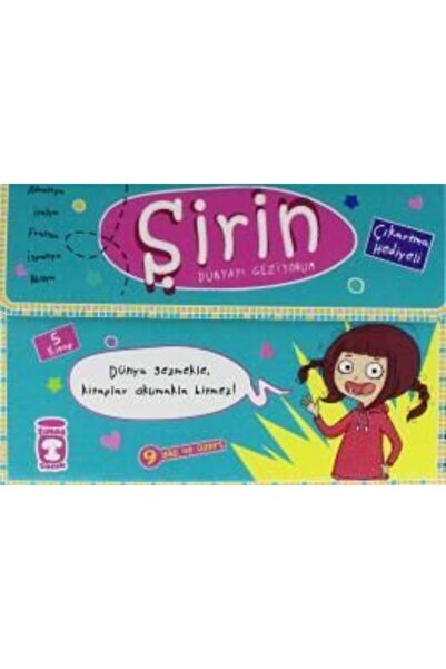 Timaş Yayınları Şirin Dünyayı Geziyorum - Set (5 Kitap) Birsen Ekim Özen Tima...