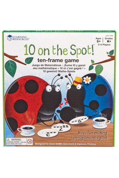 Learning Resources Ladybug Math Frames Game