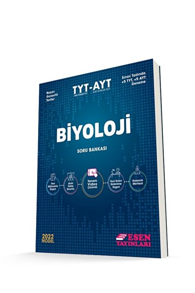 Esen Yayınları Tyt-ayt Biyoloji Soru Bankası