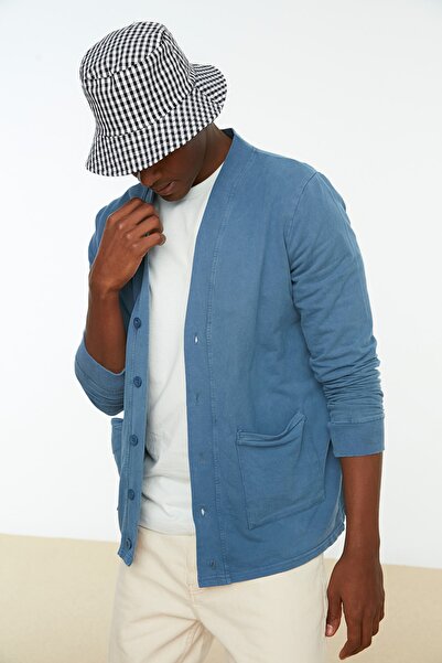 Trendyol Collection Cardigan - Navy blue - Regular fit