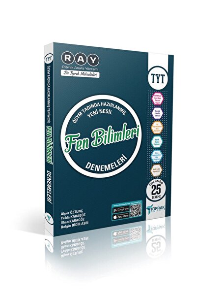 Toprak Yayıncılık Tyt Fen Bilimleri Konu Analizli 25 Deneme