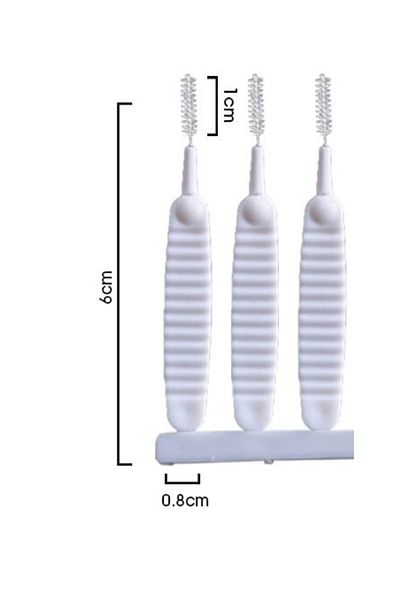OMAC 3 Pieces Eyebrow Brushes for Permanent Makeup
