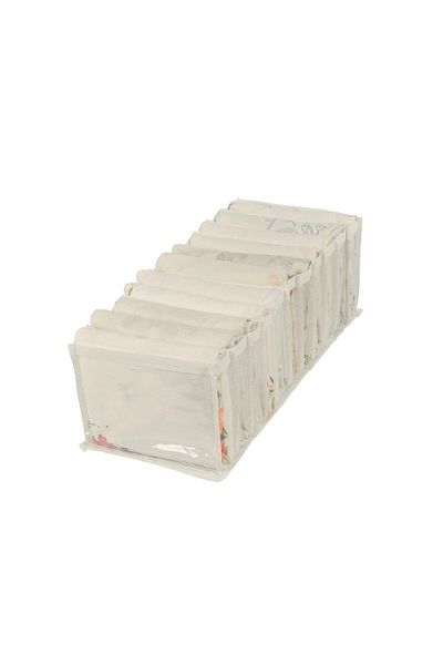MİA Home Production Λευκό - Medium Size / Organizer συρταριού 11 θέσεων - Pocket Organizer - Accordion Organizer