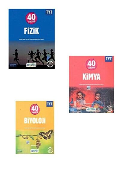 Okyanus Yayınları Fizik Kimya Biyoloji Tyt 40 Seansta Soru Bankası