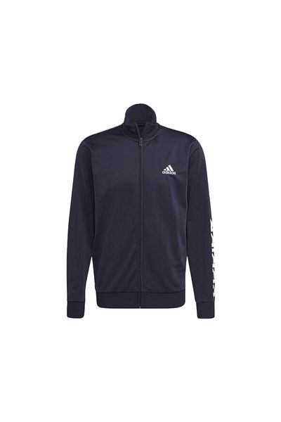 adidas Σετ ανδρικής φόρμας casual M Lin Tr Tt Ts GK9655 Μαύρο
