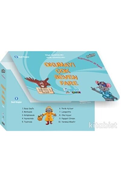Üçgen Yayıncılık Okumayı Çok Seven Fare Serisi - 10 Kitap + Değerlendirme Eki...