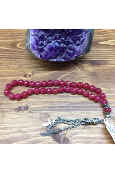 Osmanlı Sarayı Natural Stone Chalcedony Red 6mm F