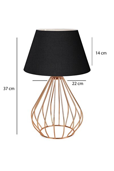 HOMİNG Vince Gold Ayd-3118 Model Body Lampshade