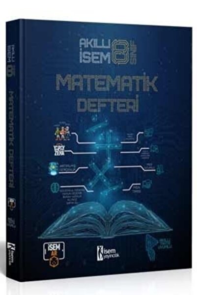 İsem Yayıncılık Akıllı isem 8. Sınıf Matematik Defteri