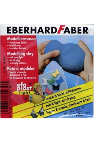 Eberhard Faber Efaplast Light Colored Soft Ceramic Pulp Blue