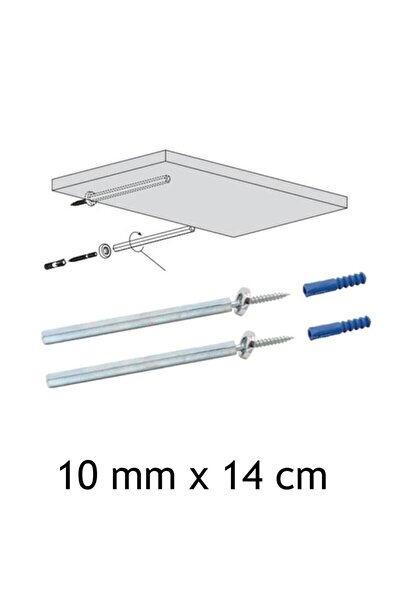 Genel Markalar 14cm Gizli Raf Tutucu 1.kalite (takım Fiyatıdır) - Tek Ebat