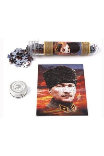 Gold Puzzle 99 Pieces Ataturk Display 25 Pieces