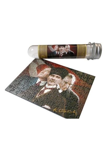 Gold Puzzle 99 Pieces Ataturk Display 25 Pieces