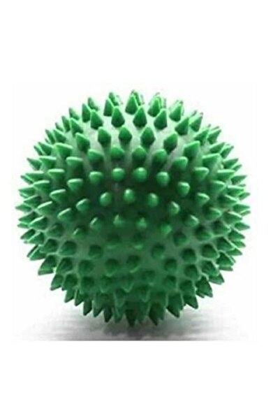 Türkmedical Duyu Uyarıcı Dikenli Masaj Topu Egzersiz Topu Sert 6 Cm -yeşil