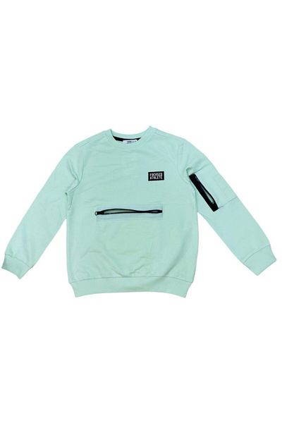 Çikoby Boy's Green Sweatshirt