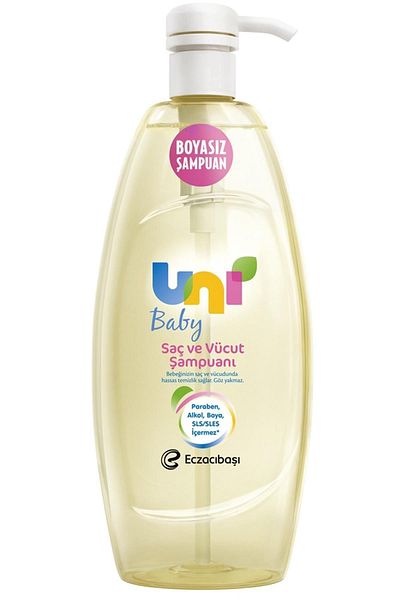 Uni Baby Brand: Dye Free Shampoo 500 Ml Category: Baby Shampoo
