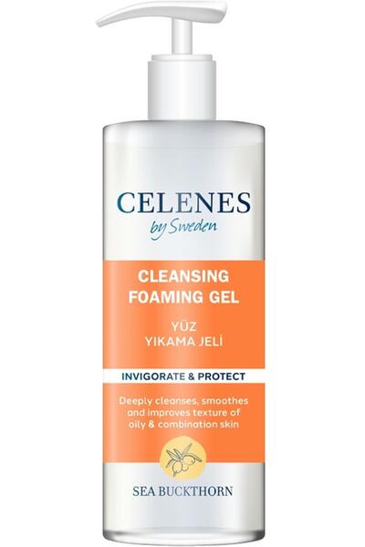 CELENS غسول الوجه بنبق البحر من سيلينيس - 250 مل منظف للوجه