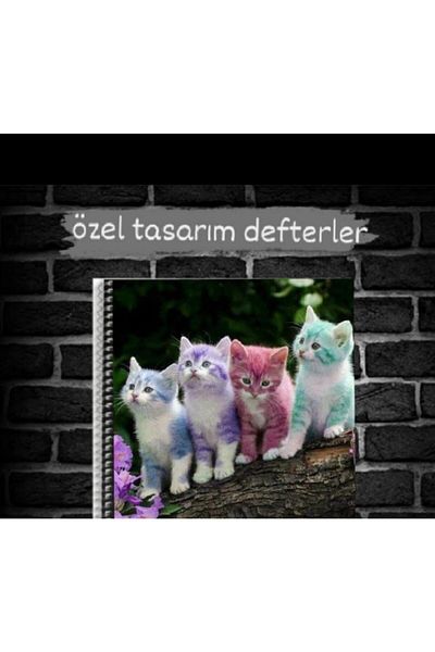 ROLLAS STORE Cat Themed Special Design A4 Size Notebook