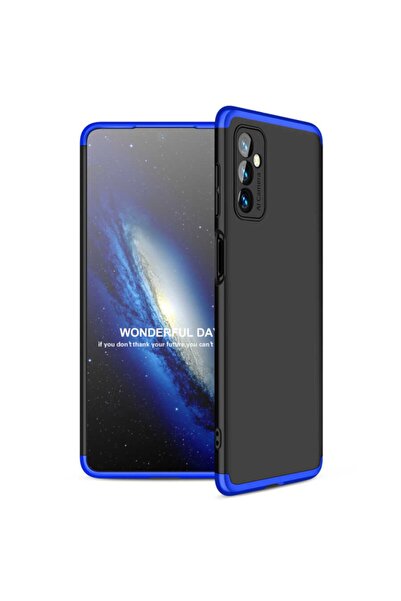 Nezih Case Samsung Galaxy M52 Uyumlu 360 Tam Koruma 3 Parça Slim Sert Silikon...