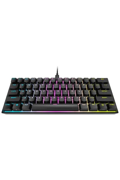 Corsair ش- 9194014 -na K65 Mini - 60% Cherry Mx Speed RGB لوحة مفاتيح ميكانيكية للألعاب