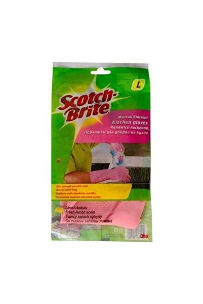 Scotch Brite Limon Kokulu Mutfak Eldiveni L Beden