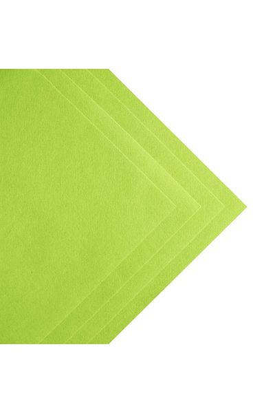 garaccu Pistachio Green Thin Soft Felt 42x50 Cm Hobby Felt