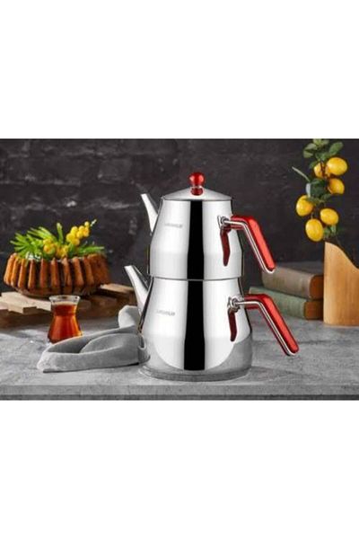 Kahramanlar Prism Teapot Set Mega Size