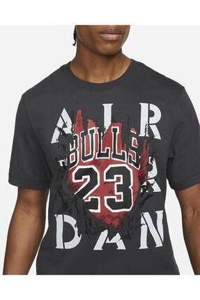 Nike Air Jordan Mj Gfx Ss Crew Antrasit Bulls T shirt Fiyat