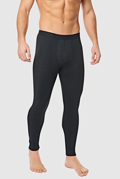 Tutku 0125/ قاع حراري رجالي باللون الأسود