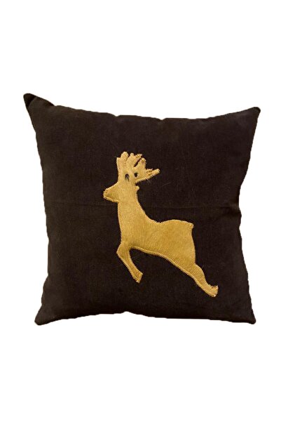 Demeter Geyik Aplike Kırlent