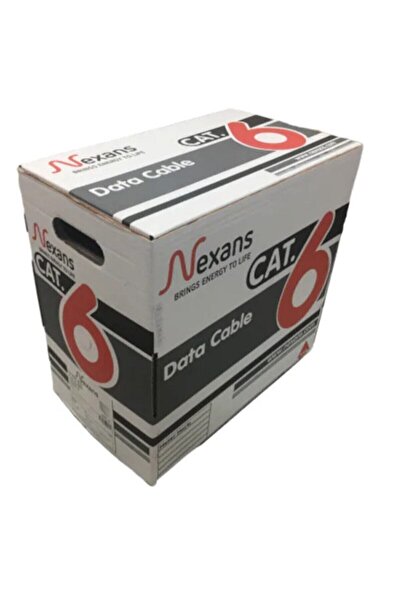 Nexans Cat6 Data Kablosu Turuncu Renk Patch Cord 7 Metre