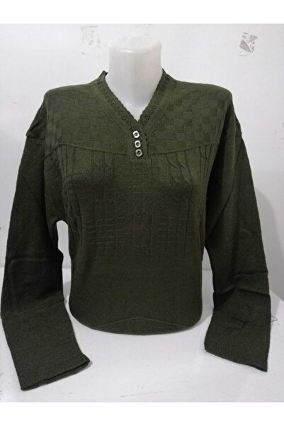 SEFER Πουλόβερ μαμάς με λαιμόκοψη σε σχήμα V