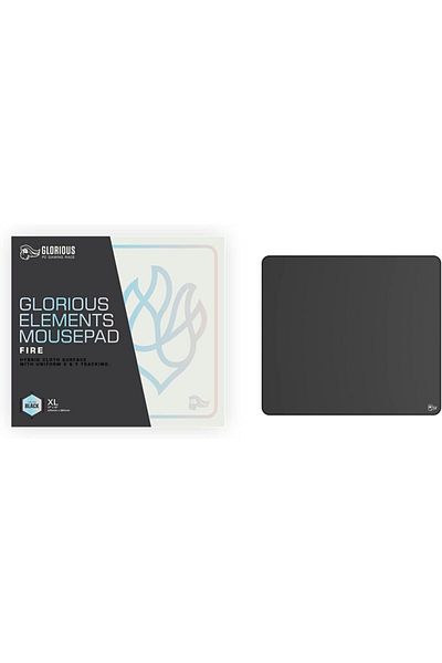 Glorious Element Mouse Pad - Black Fire 43x38cm